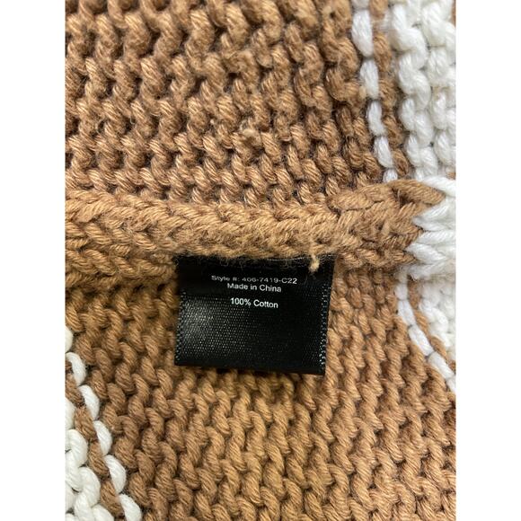 Jenni Kayne Brown and Cream Striped Sweater - Picture 5 of 5